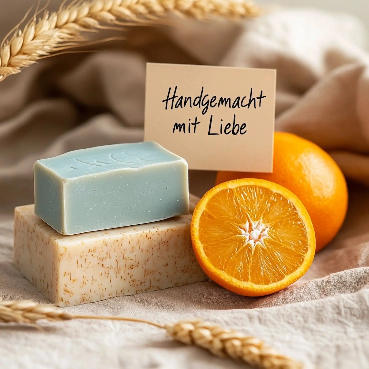 Blue Harmony Seife handgemacht mit Liebe