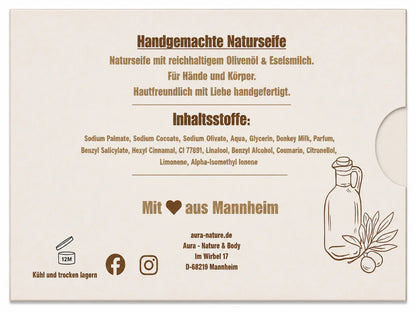 Eselsmilch Naturseife