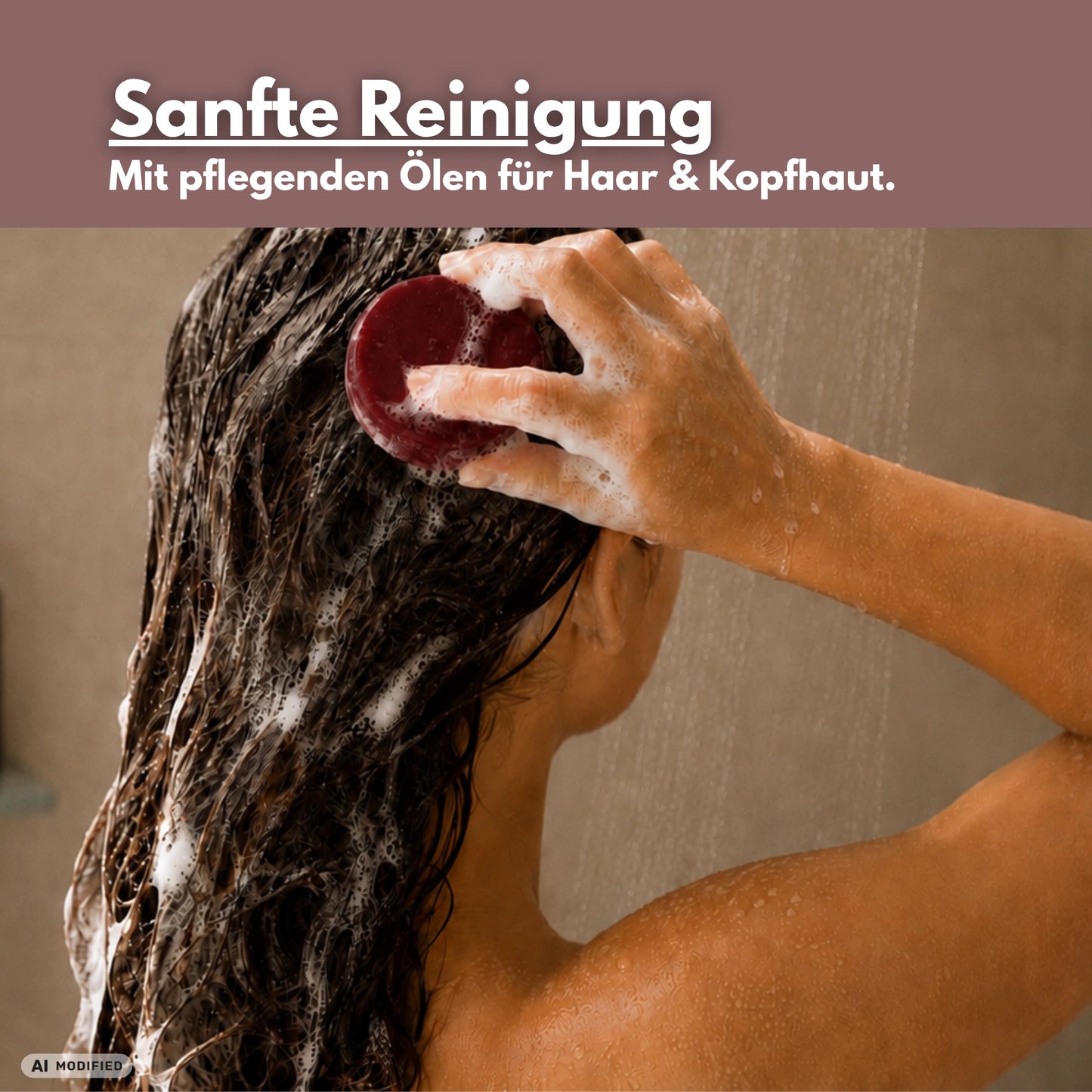 Festes Shampoo Kirsche