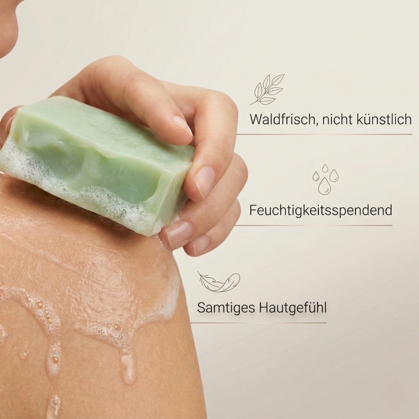 Grüntee & Eukalyptus - Naturseife