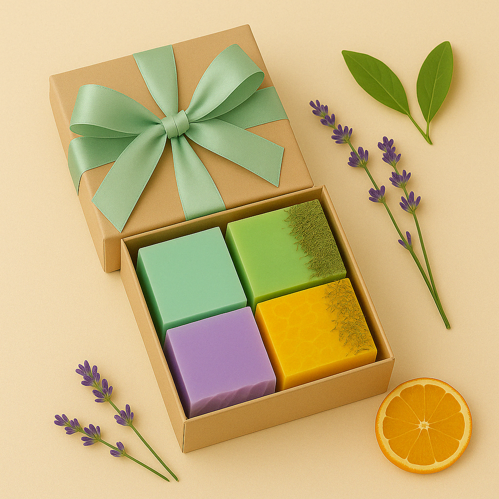 Geschenkset - Naturseifen