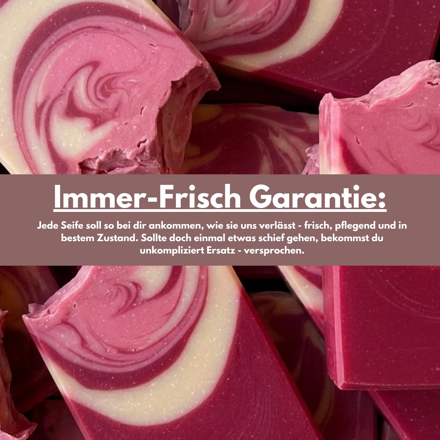 Himbeere & Vanille Naturseife