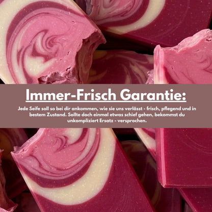 Himbeere & Vanille Naturseife