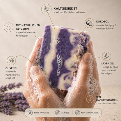 Lavendel Naturseife