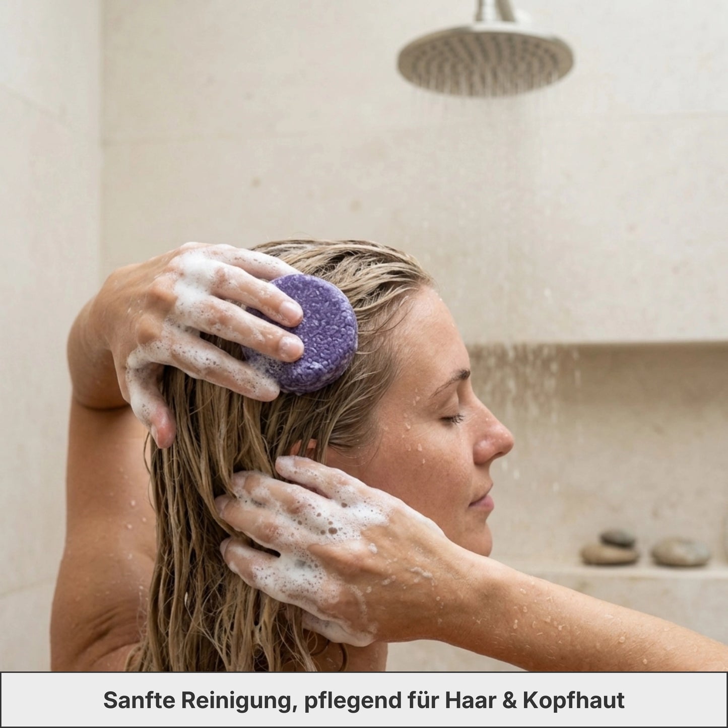 Festes Shampoo Orchidee