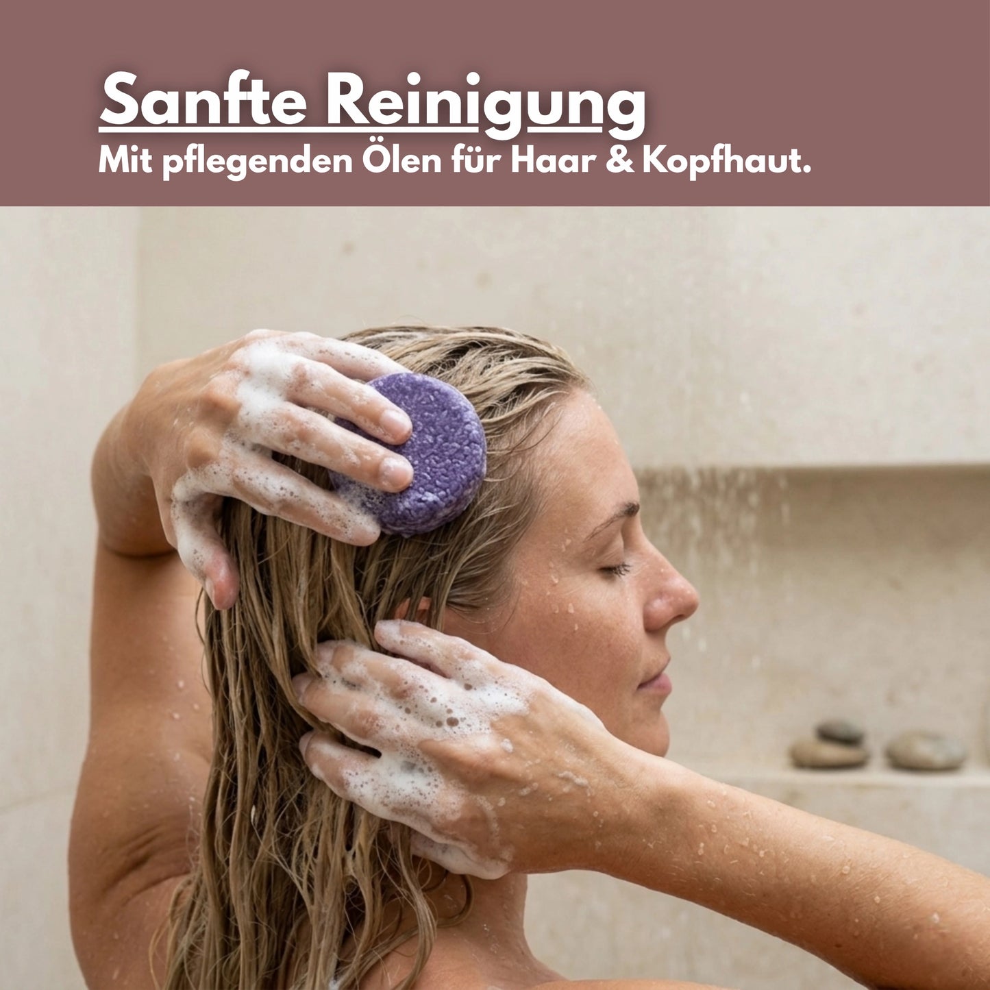 Festes Shampoo Orchidee