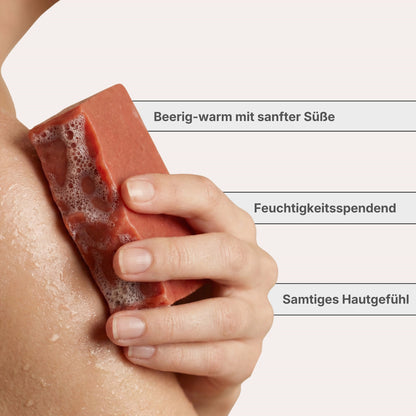 Himbeere & Vanille - Naturseife