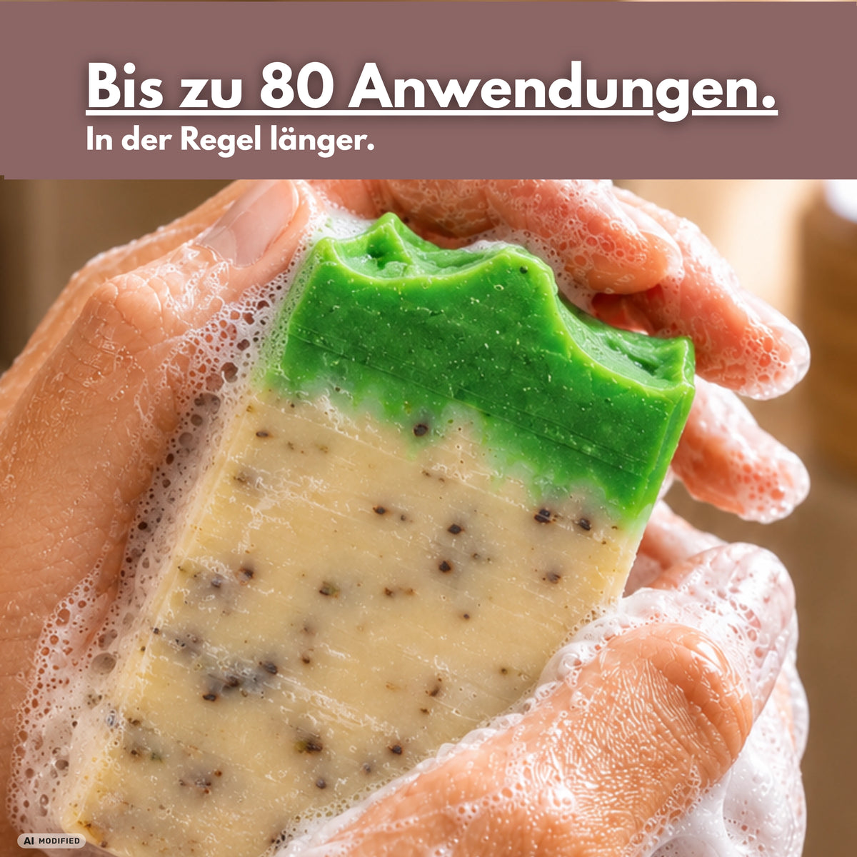 Grüner Tee Naturseife
