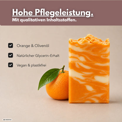 Orange Naturseife