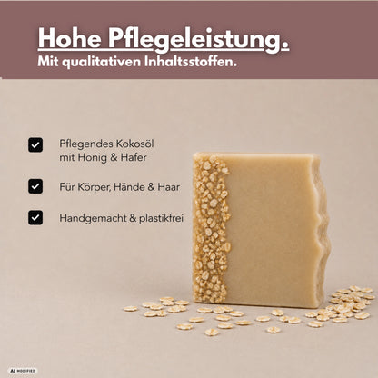 Honig & Hafer Naturseife
