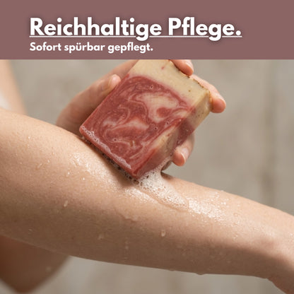 Roter Ton Naturseife