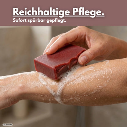Himbeere & Vanille Naturseife