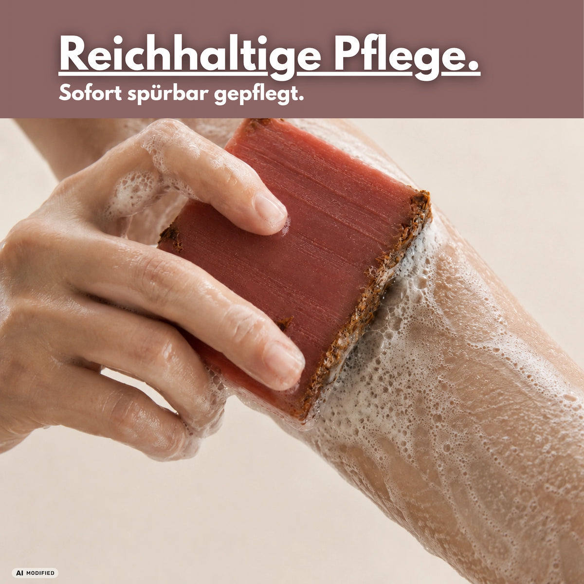 Rosen & Vanille Naturseife