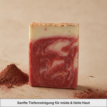 Roter Ton Naturseife